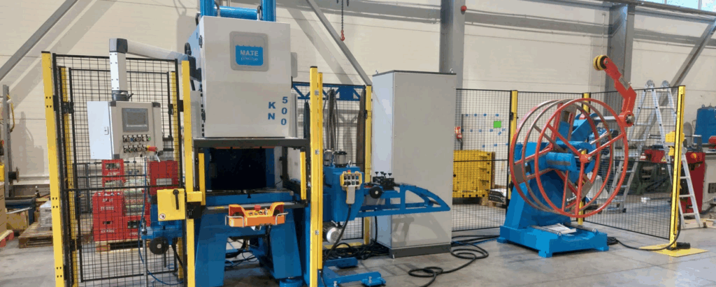 Linia do tłoczenia blachy z kręgu